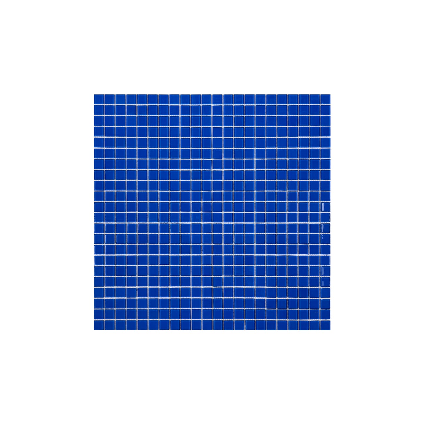 Aqua Blue & French Blue &Sapphire Blue Mixed Crystal Glass Mosaic -Swimming Pool Tile