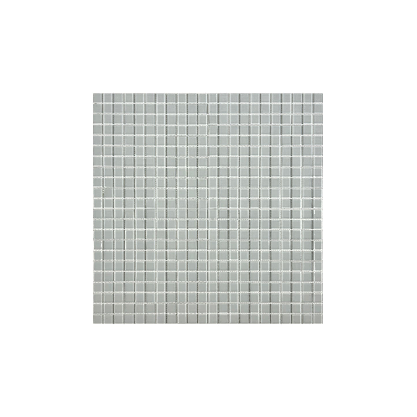 Azure Enchantment Series White Crystal Glass Mosaic