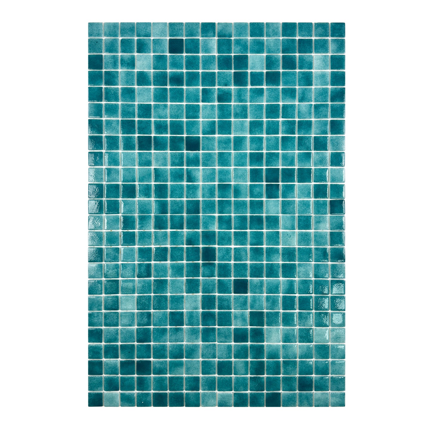 Jungle Green Recycled Glass Mosaic -Swimming Pool Tile