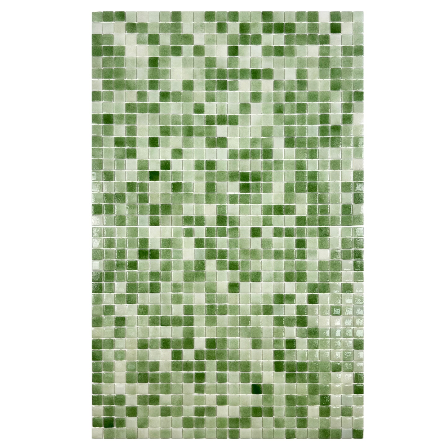 Olive Green Recycled Glass Mosaic -Swimming Pool Tile
