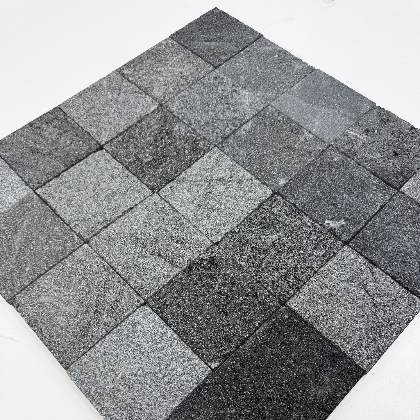 Black Lava Stone Tiles--Sukabumi Swimming Pool Tile