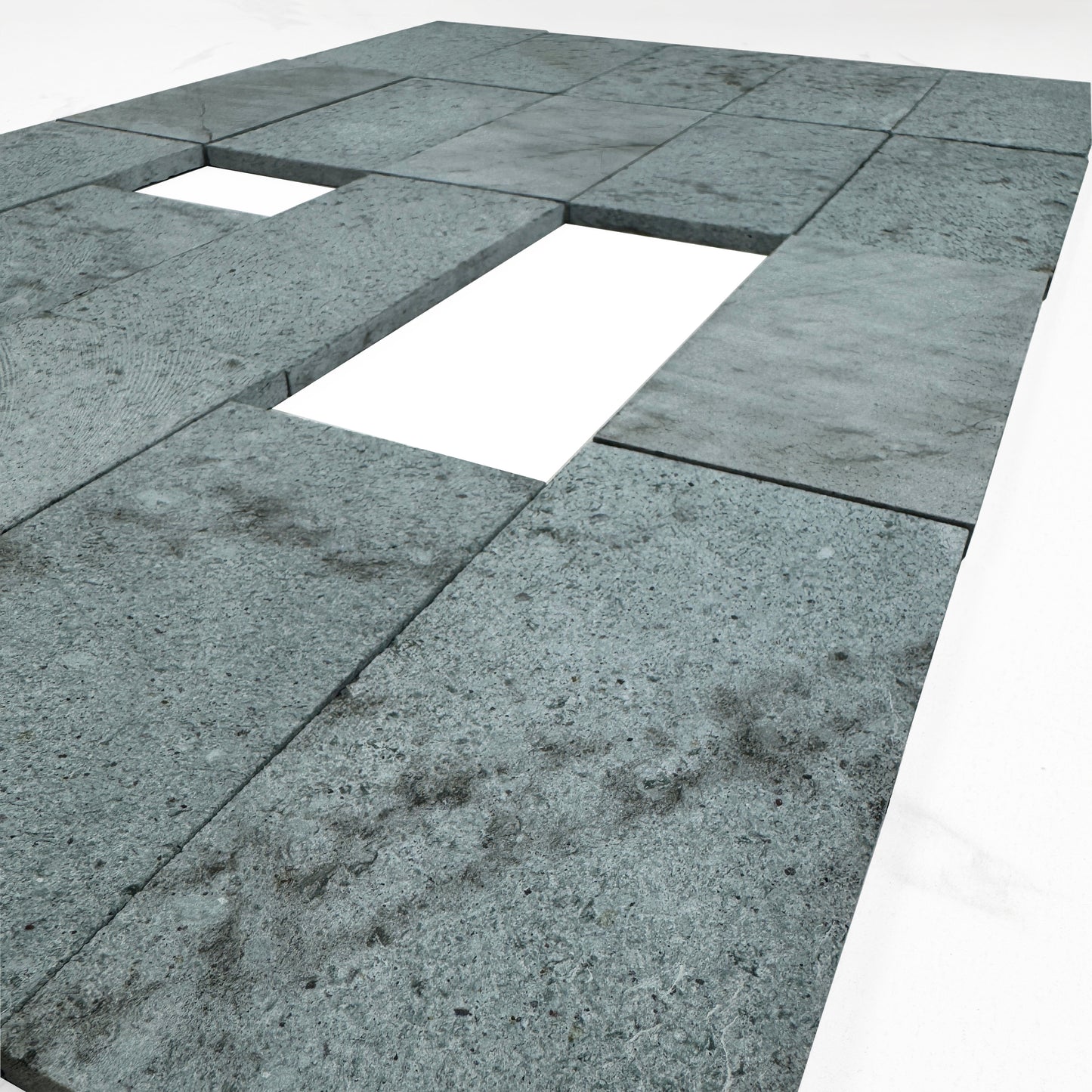 Green Stone Tiles-Sukabumi Swimming Pool Tile