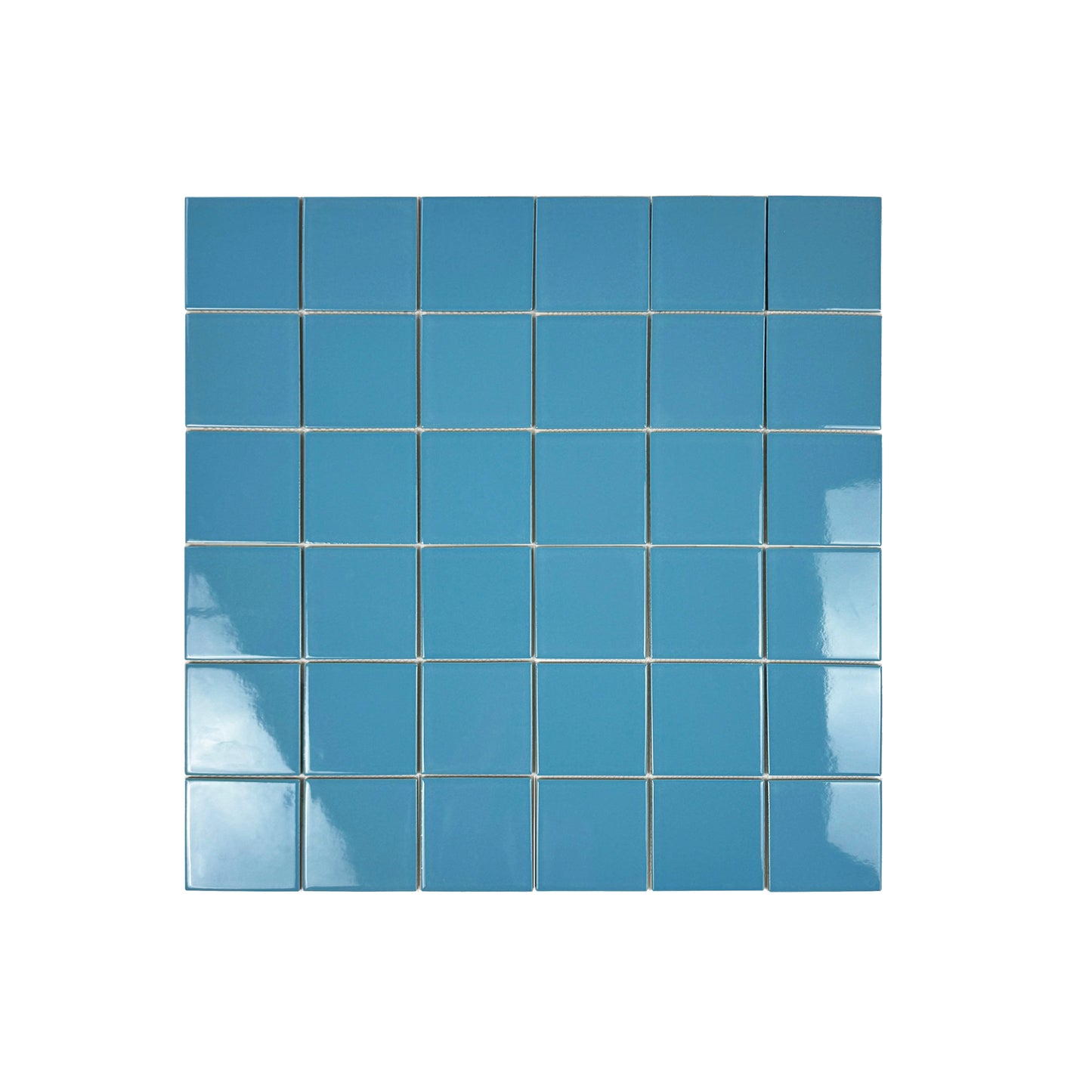 Azure Harmony Light Blue  Ordinary Glazed Porcelain Mosaic