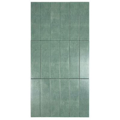 Sea Green Porcelain Subway Tile-Artisanal Tile