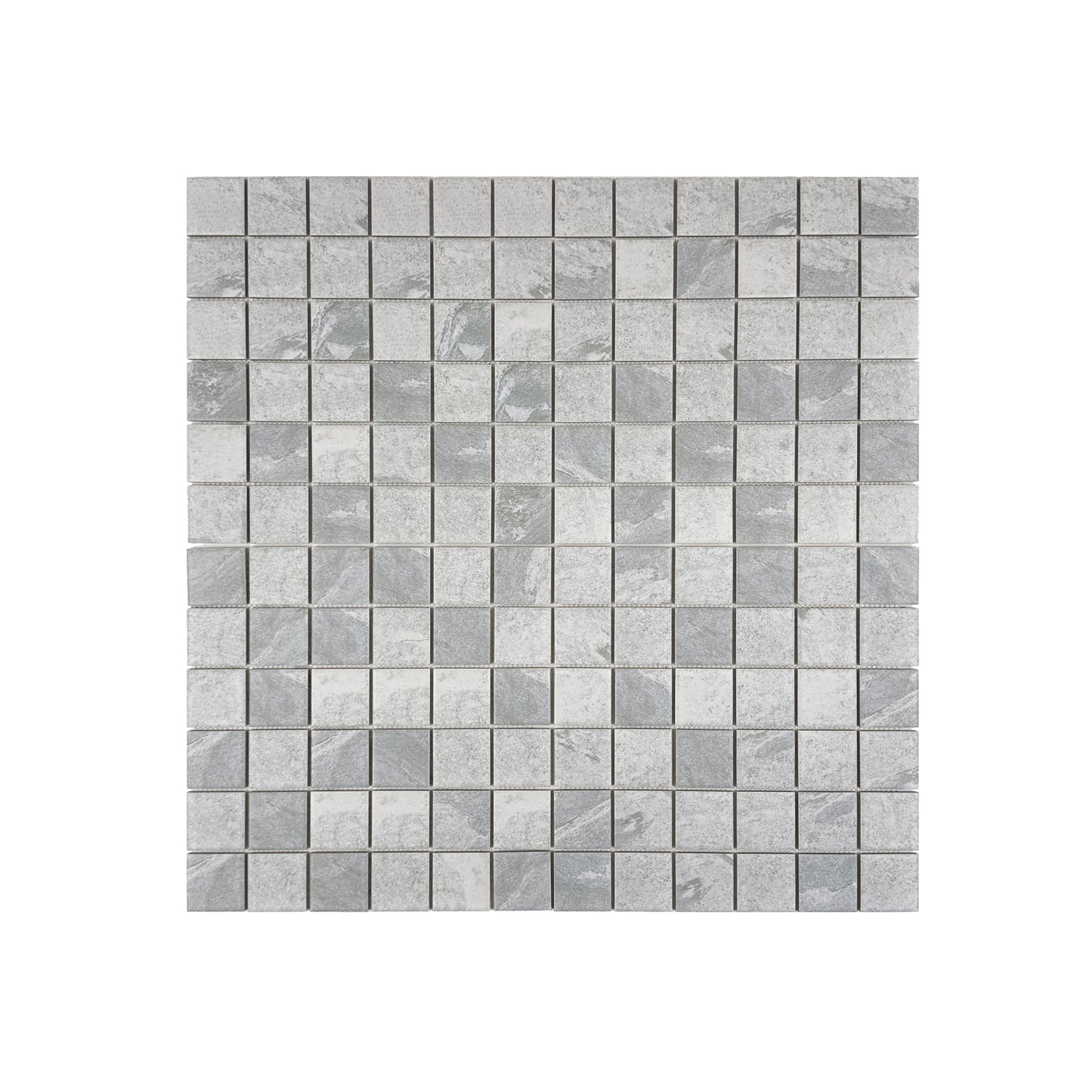 Glacier Grey Stone Pattern Porcelain Mosaic -Swimming Pool Tile