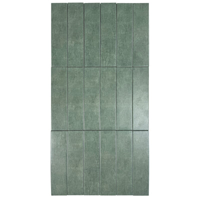 Hunter Green Porcelain Subway Tile-Artisanal Tile