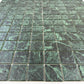 Majestic Naturale Green Big Flower Marble PatternPorcelain Mosaic