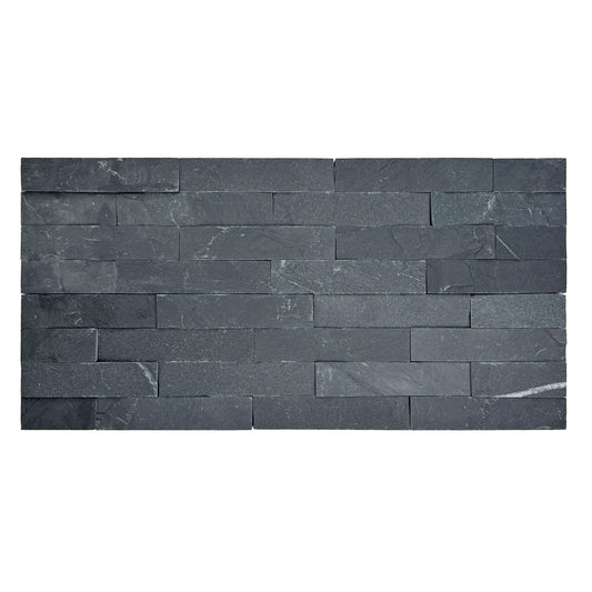 Celestial Terra P018 Black Flat Slate Wall Cladding