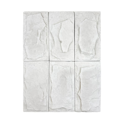 Tuscany Essence White Split Design Cement Artificial Tile