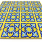 Desert Jewel  Moroccan Style Glossy Ceramic Tile  Pattern 06