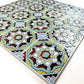 Desert Jewel  Moroccan Style Glossy Ceramic Tile  Pattern 04