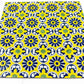 Desert Jewel  Moroccan Style Glossy Ceramic Tile  Pattern 03