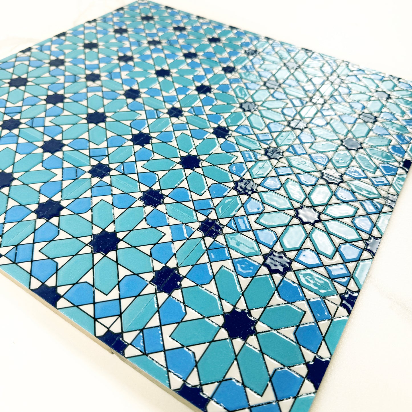 Desert Jewel Moroccan Style Glossy Ceramic Tile Pattern 16