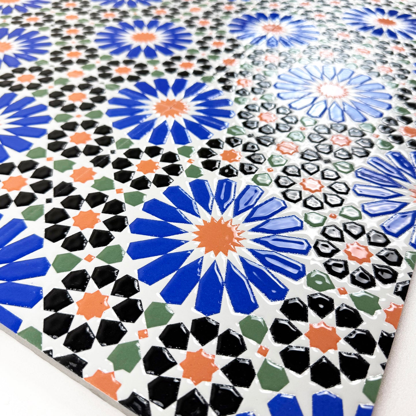 Royal Souk Moroccan Style Glossy Ceramic Tile Pattern 201