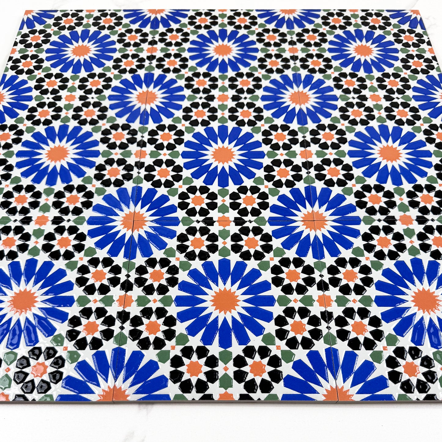 Royal Souk Moroccan Style Glossy Ceramic Tile Pattern 201