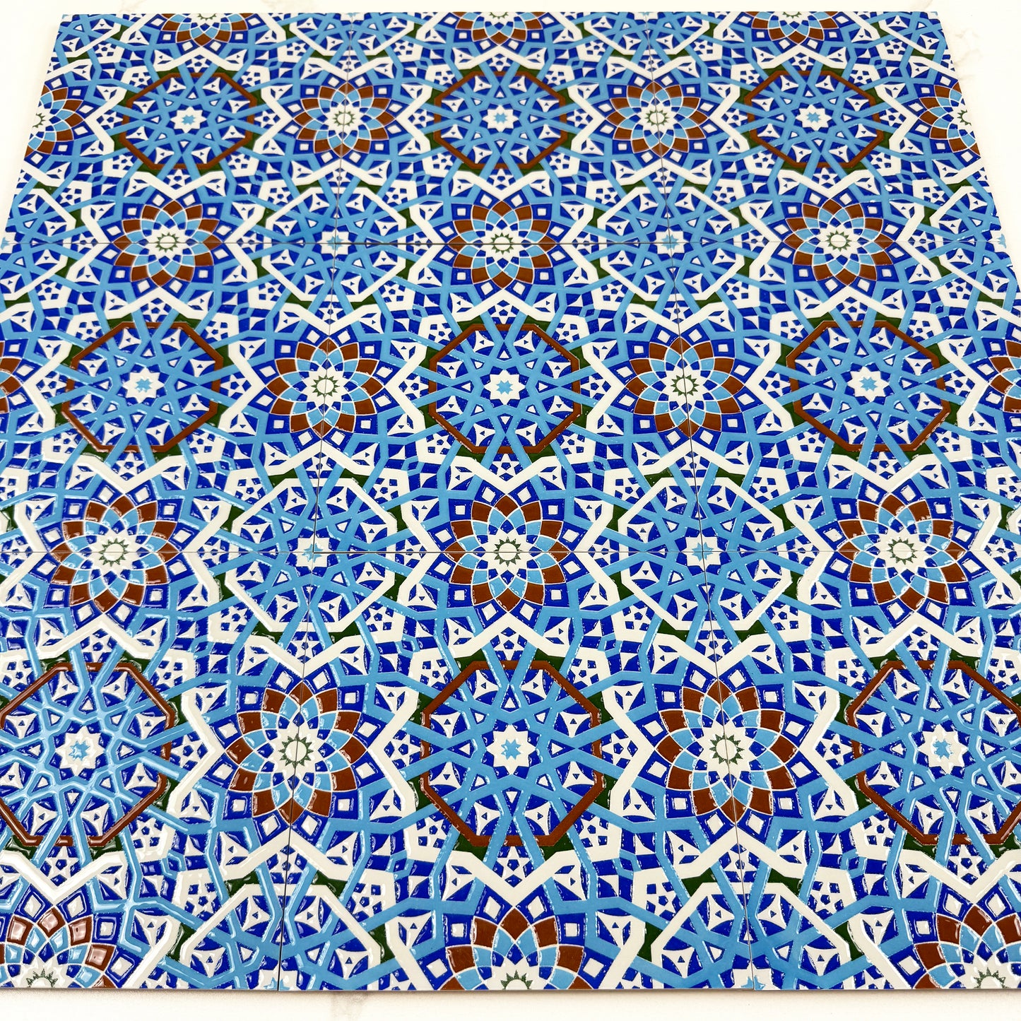 Royal Souk Moroccan Style Glossy Ceramic Tile Pattern 207