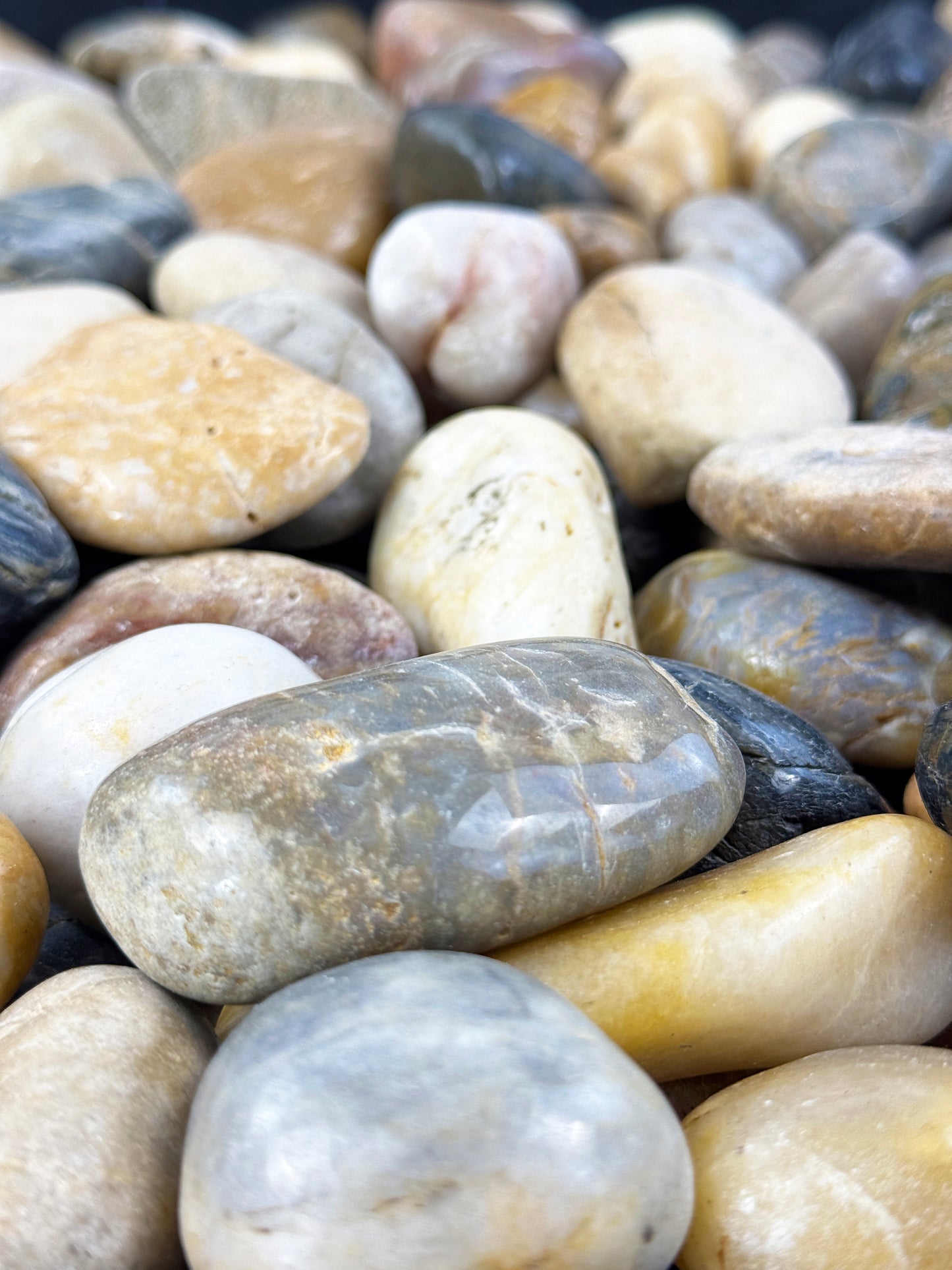 Eternal Stoneworks Colourful High Polished Pebble Stone