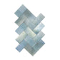 Spanish Timeless Tones  Seafoam Mint Matte Ceramic Artisanal Tile