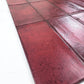 Spanish Timeless Tones  Ruby Red Matte Ceramic Artisanal Tile