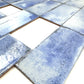 Spanish Timeless Tones   Aqua Blue Glossy Ceramic Artisanal Tile