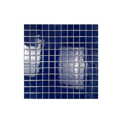 Oriental Blue Iced Flower Crystalline Glazed Porcelain Mosaic -Swimming Pool Tile