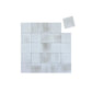 Spanish Radiant Harmony  Soft White Matte Porcelain Artisanal Tile