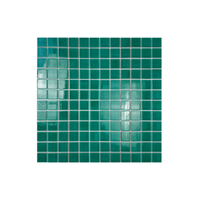Tiffany Blue Crackle Porcelain Mosaic-Swimming Pool Tile