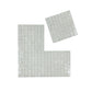 White Hand Drawing Hot Melt Glass Mosaic-Swimming Pool Tile