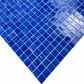 Navy Blue Cloud Hot Melt Glass Mosaic-Swimming Pool Tile
