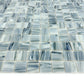 Pearl River Grey & Lava Grey& Steel Grey Mixed Cloud Hot Melt Glass Mosaic  -Swimming Pool Tile