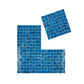 Sapphire Blue Cloud Hot Melt Glass Mosaic-Swimming Pool Tile