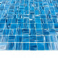 Sapphire Blue Cloud Hot Melt Glass Mosaic-Swimming Pool Tile
