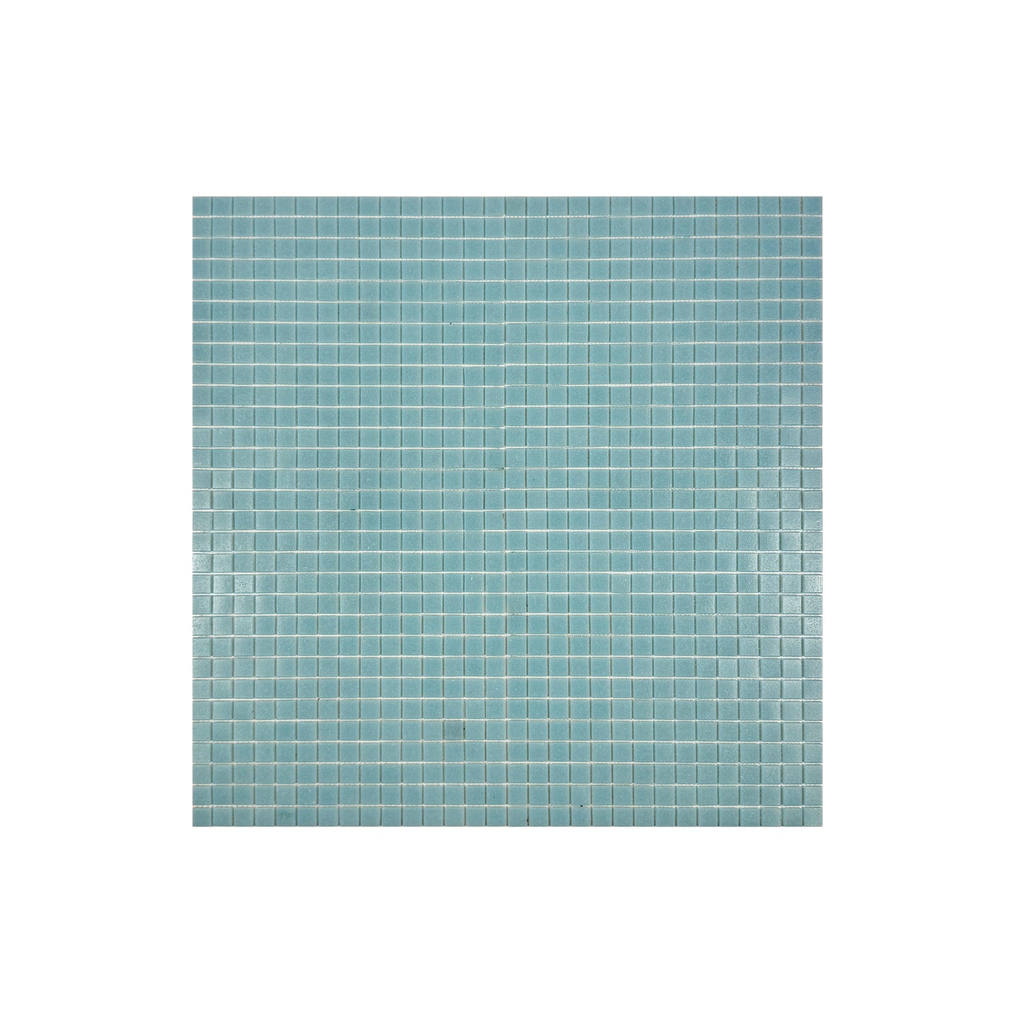 Sky Blue Hot Melt Glass Mosaic -Swimming Pool Tile