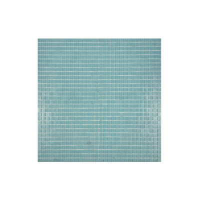 Sky Blue Hot Melt Glass Mosaic -Swimming Pool Tile