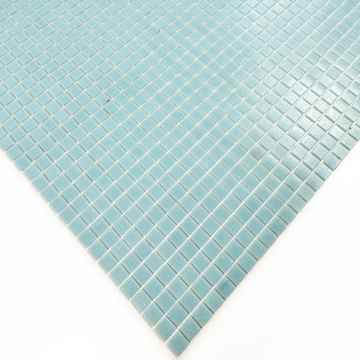 Sky Blue Hot Melt Glass Mosaic -Swimming Pool Tile