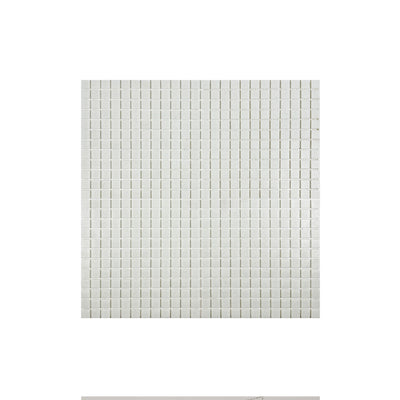 White Hot Melt Glass Mosaic -Swimming Pool Tile