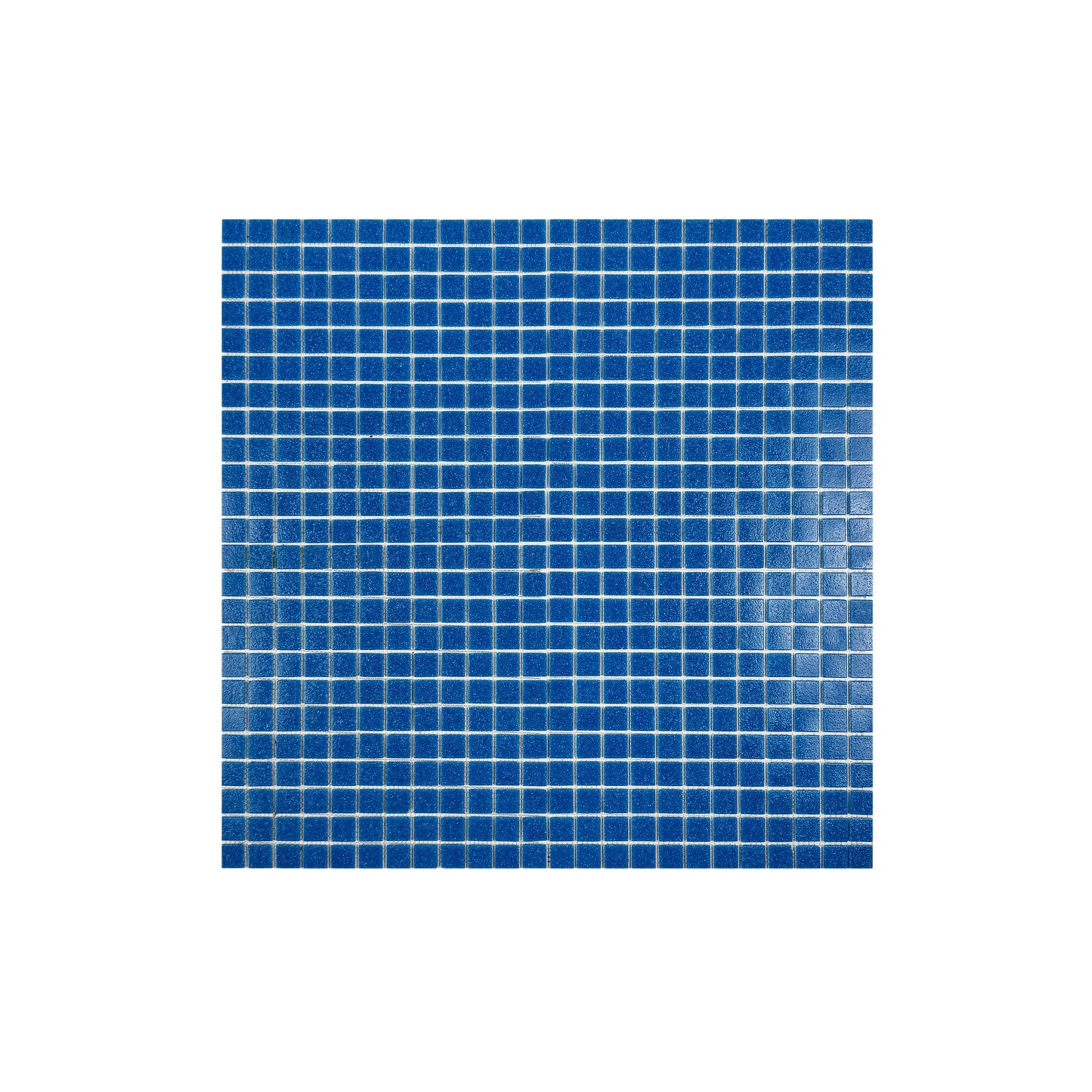 French Blue Hot Melt Glass Mosaic -Swimming Pool Tile