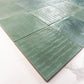 Spanish Radiant Harmony  Moss Green Glossy Porcelain Artisanal Tile