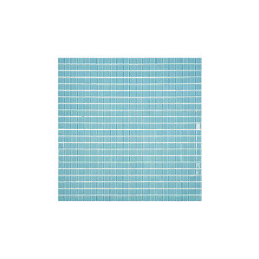 Sky Blue Crystal Glass Mosaic -Swimming Pool Tile