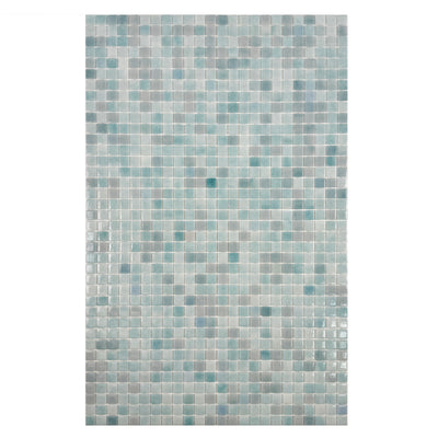 Baby Blue  Recycled Glass Mosaic -Swimming Pool Tile