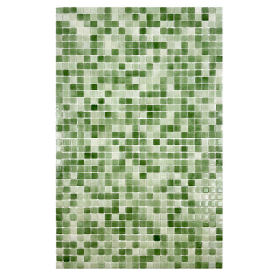 Olive Green Recycled Glass Mosaic -Swimming Pool Tile