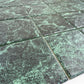 Green Big Flower Marble Pattern Porcelain Mosaic-Swimming Pool Tile