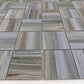 Light Blue & Milky White & Light Grey Mixed Stone Pattern Porcelain Mosaic-Swimming Pool Tile