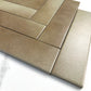 Earth Tones Light brown and coffee mixed MattePorcelain Artisanal Tile