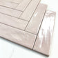 Pearl Luxe  Light Pink Semimatte Perlescent Ceramic Artisanal Tile