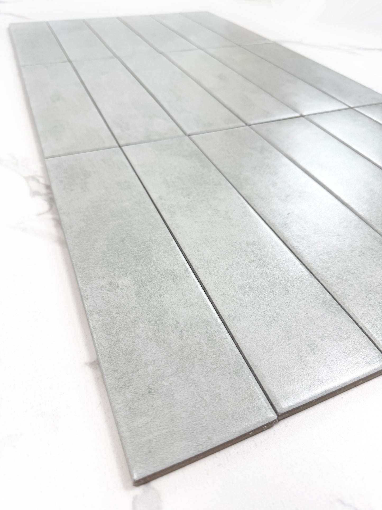 Grey  Porcelain Subway Tile-Artisanal Tile