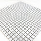 Azure Harmony White Ordinary Glazed Porcelain Mosaic