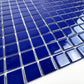 Azure Harmony Midnight Blue Ordinary Glazed Porcelain Mosaic