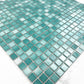 Green Crystalline Glazed Porcelain Mosaic -Swimming Pool Tile