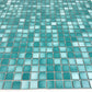 Green Crystalline Glazed Porcelain Mosaic -Swimming Pool Tile